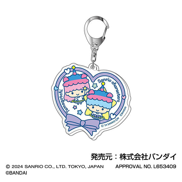 『たまごっち×サンリオキャラクターズ』アクリルキーホルダー  05 リトルツインスターズ